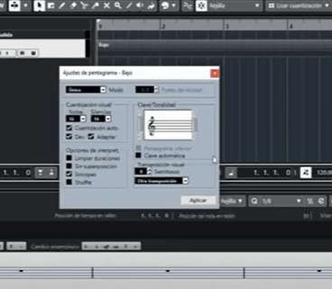 Crear pista midi en Cubase