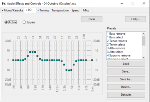 transcribe EQ